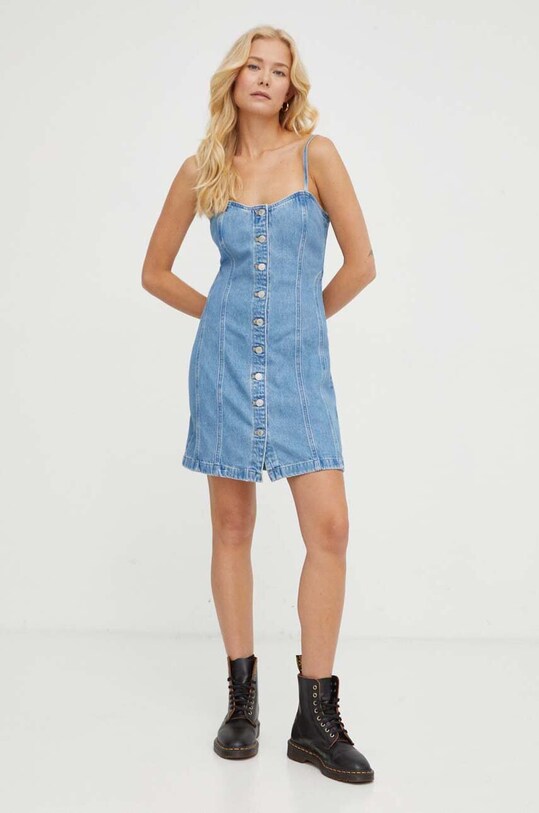 Φόρεμα τζιν Levi's A5838.0001 μπλε AW23