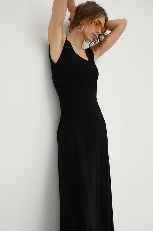 By Malene Birger sukienka Lilo czarny Q71797007