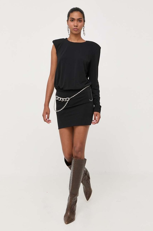 Patrizia Pepe sukienka 8A1146.J113 czarny AW23