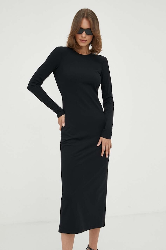 Odzież Patrizia Pepe sukienka 8A1177.J082 czarny