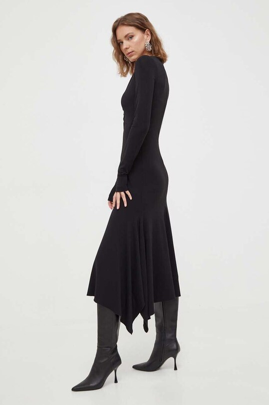 Платье Patrizia Pepe 8A1181.J113 чёрный AW23