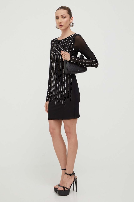 Patrizia Pepe sukienka 8A1183.J134 czarny AW23