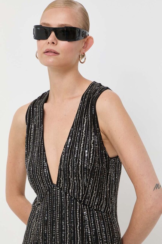 Patrizia Pepe sukienka czarny 8A1185.A309