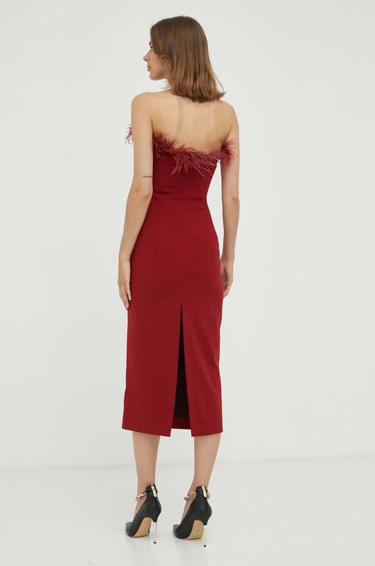 Odzież Patrizia Pepe sukienka 8A1202.A6F5 czerwony