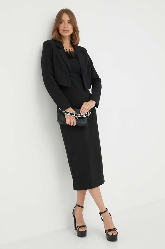 Patrizia Pepe sukienka 8A1202.A6F5 czarny AW23