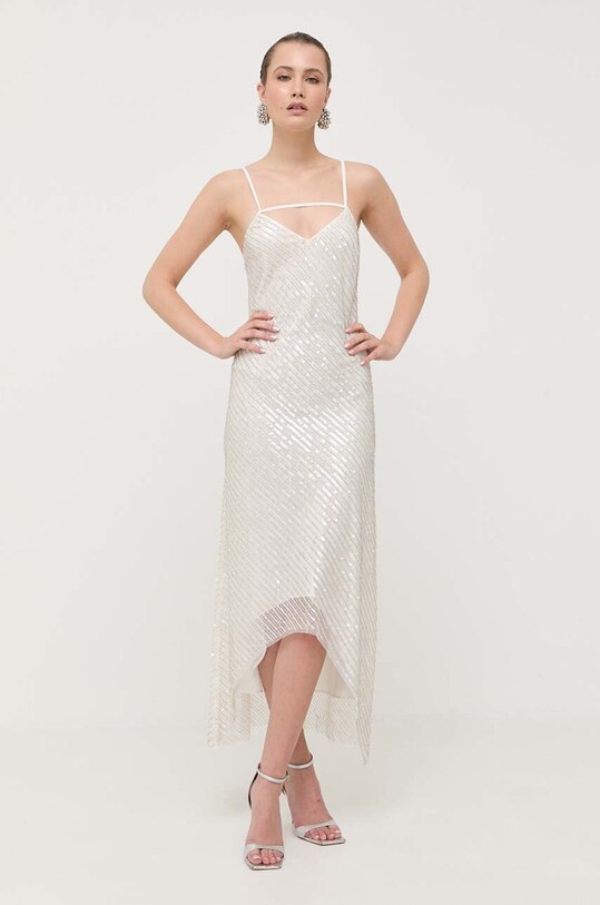 Φόρεμα Patrizia Pepe 8A1203.A302 λευκό AW23
