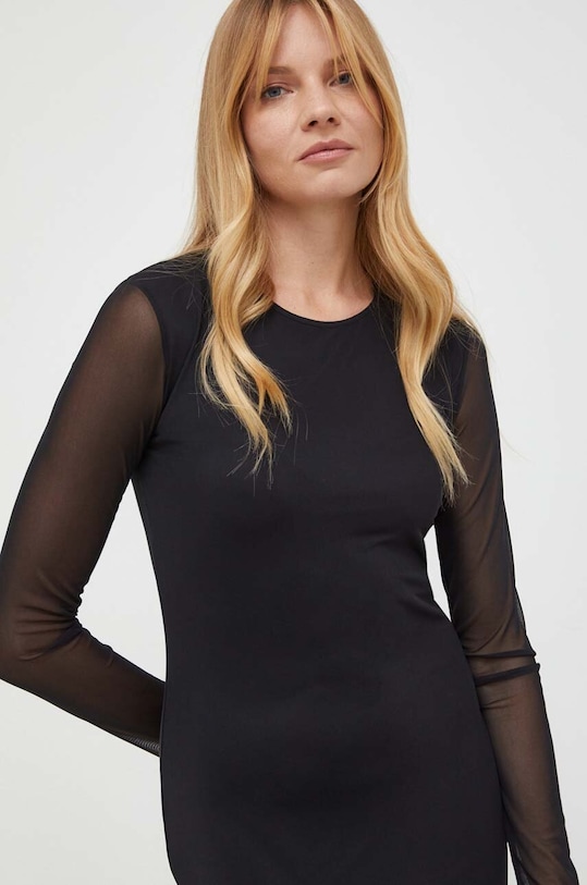 Patrizia Pepe sukienka czarny 8A1228.J149