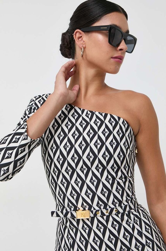 Elisabetta Franchi sukienka czarny AB38836E2