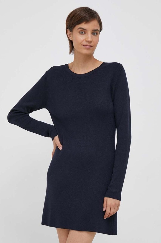 Îmbrăcăminte Pepe Jeans rochie din amestec de lana Darice PL953385.594 bleumarin