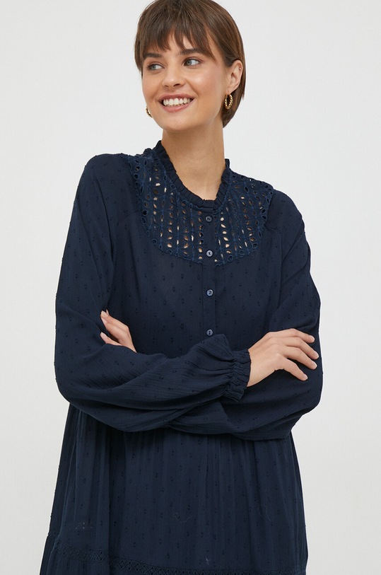 Рокля Pepe Jeans Ingrid PL953399.594 тъмносин AW23