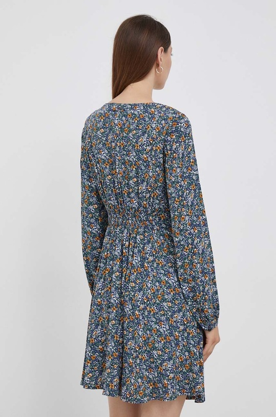 Odzież Pepe Jeans sukienka PL953432.0AA niebieski