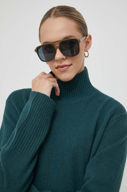Pepe Jeans sukienka wełniana Dasya PL953386.692 zielony