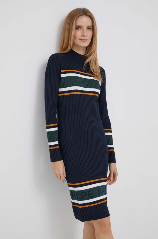 Pepe Jeans sukienka Evelina casual granatowy PL953390.594