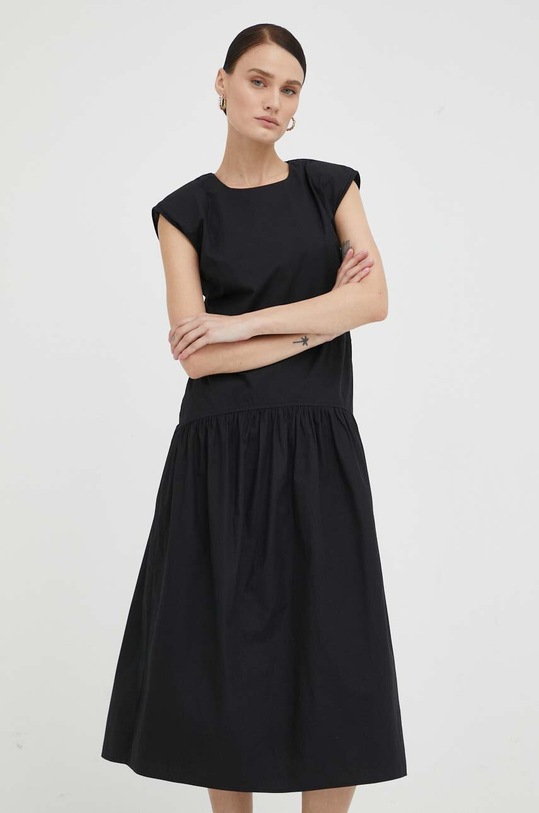 Bavlnené šaty 2NDDAY 2234125237 čierna AW23