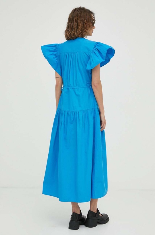 Odzież 2NDDAY sukienka bawełniana 2234125283 niebieski
