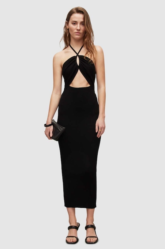 Îmbrăcăminte AllSaints rochie WD281Y negru