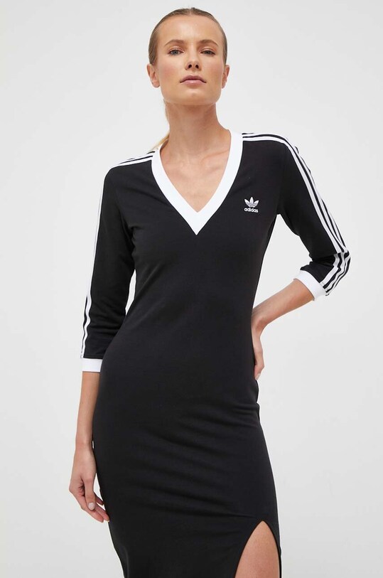 Рокля adidas Originals Adicolor черен IK0439