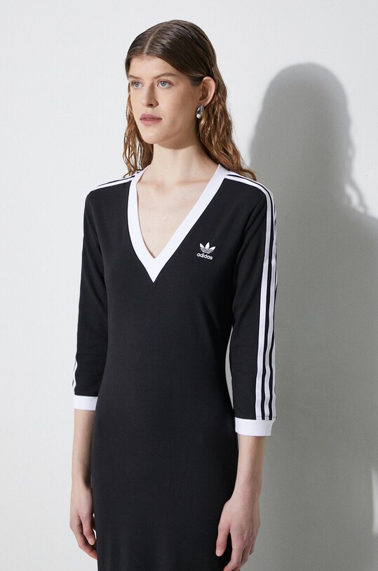 adidas Originals rochie Adicolor negru IK0439