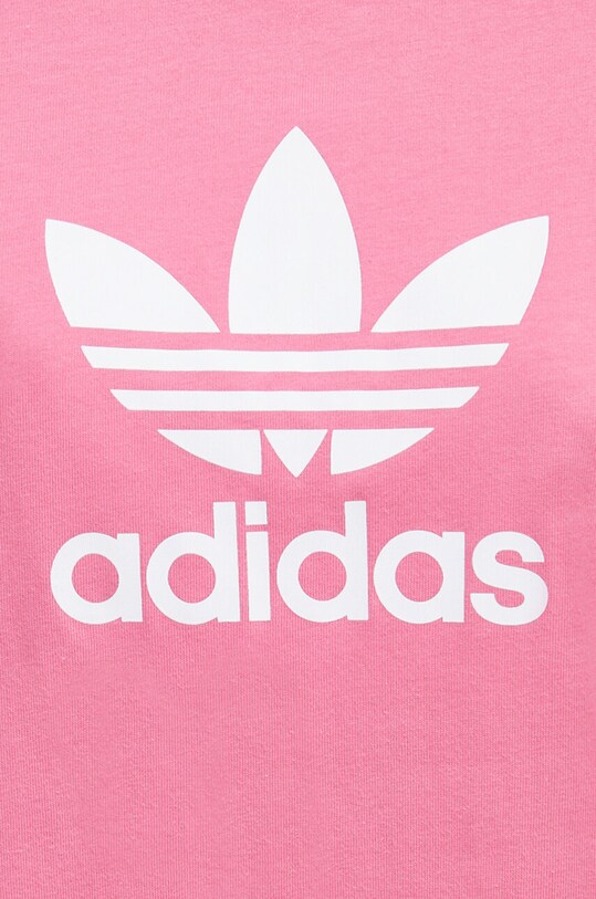 adidas Originals pamut ruha IK6590 rózsaszín