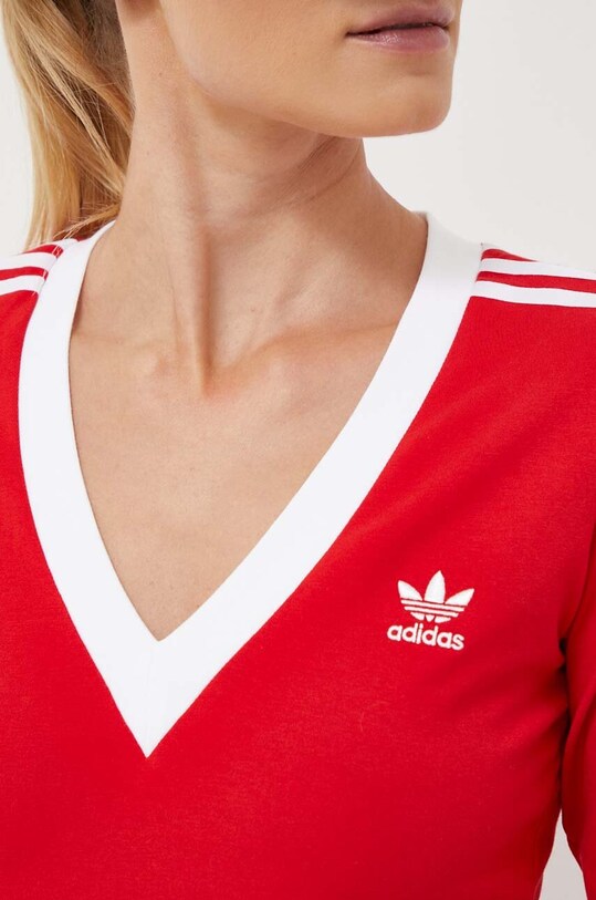 Рокля adidas Originals II0750 червен