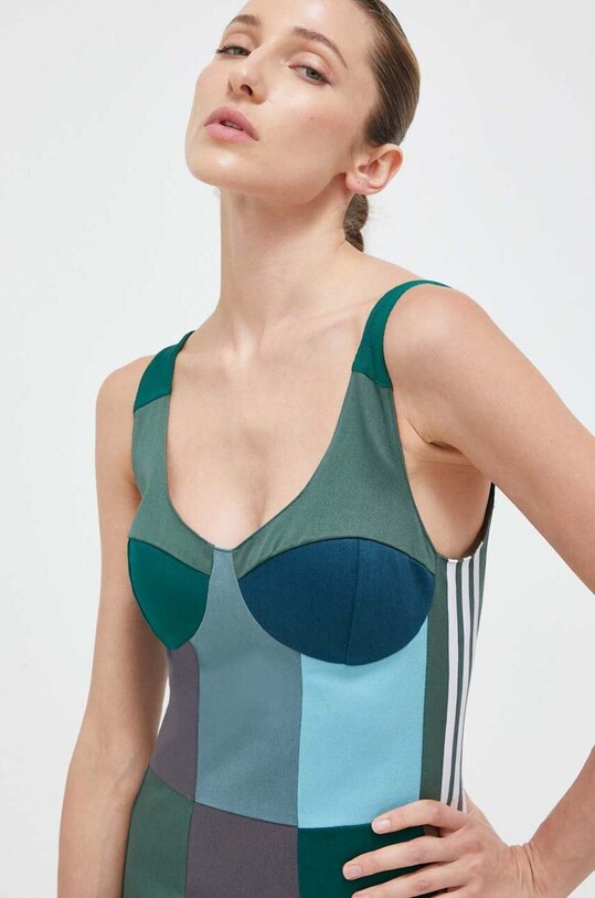 Сукня adidas Originals Ksenia Schnaider зелений II0762