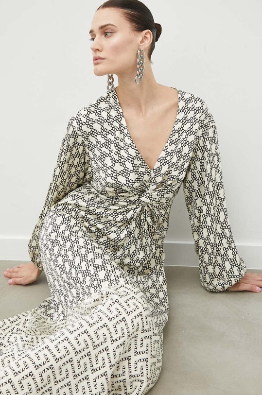 Day Birger et Mikkelsen rochie maxi bej DAY65242662