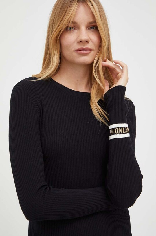 Obleka Red Valentino črna 3R3KD05Y6WS
