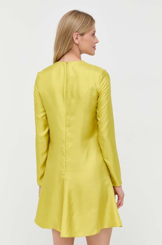 Odzież Red Valentino sukienka jedwabna 3R3VAHL56M1 żółty