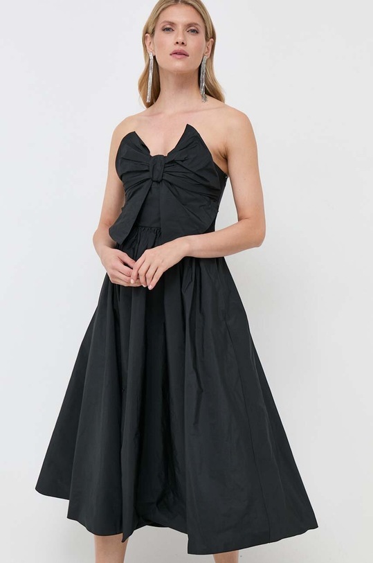 Red Valentino rochie mini negru 3R3VAHU01FP