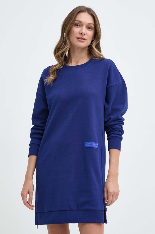 Armani Exchange rochie 6RYA72.YJEBZ albastru AW23