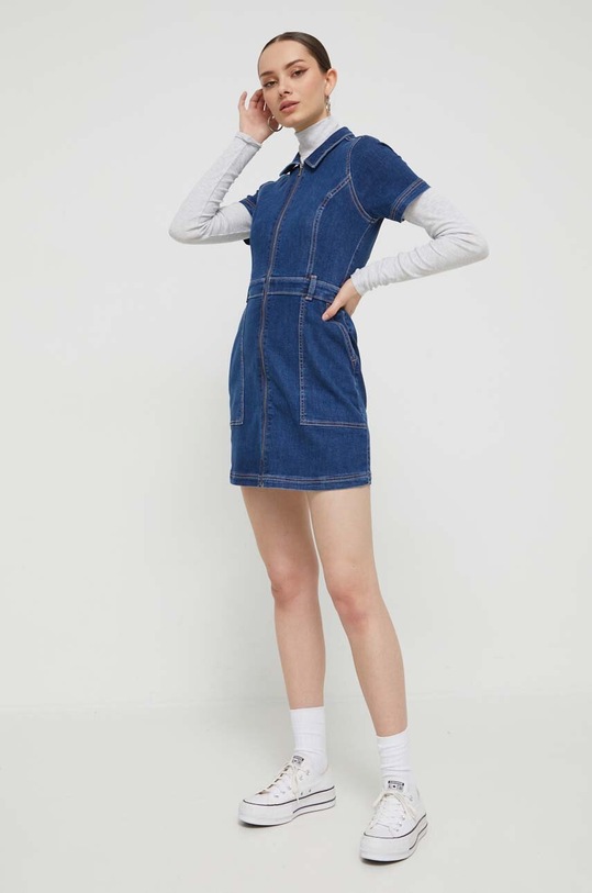 Traper haljina Hollister Co. KI359.3122.289 plava AW23