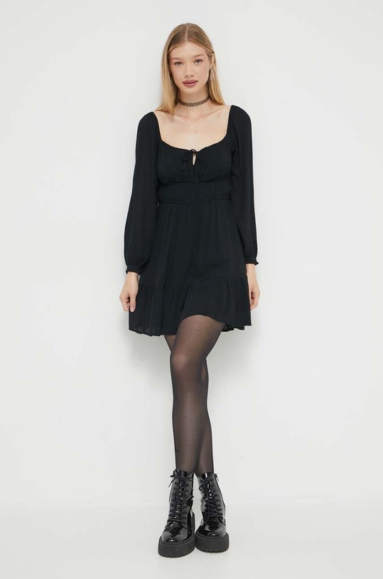 Φόρεμα Hollister Co. KI359.3160.900 μαύρο AW23