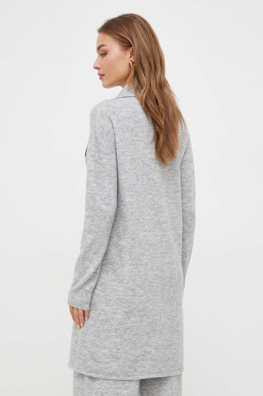 Odzież Liu Jo sukienka z domieszką wełny 5F3036.MA08O szary