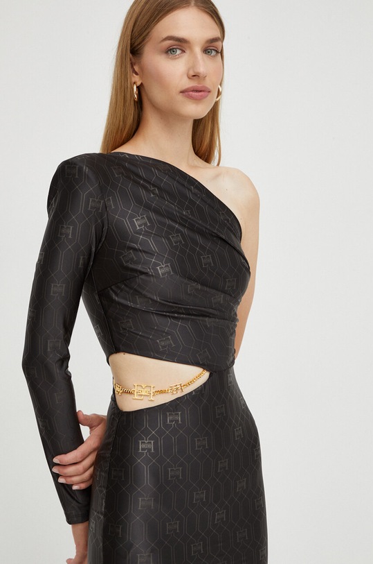 Elisabetta Franchi sukienka AB43637E2 czarny AW23