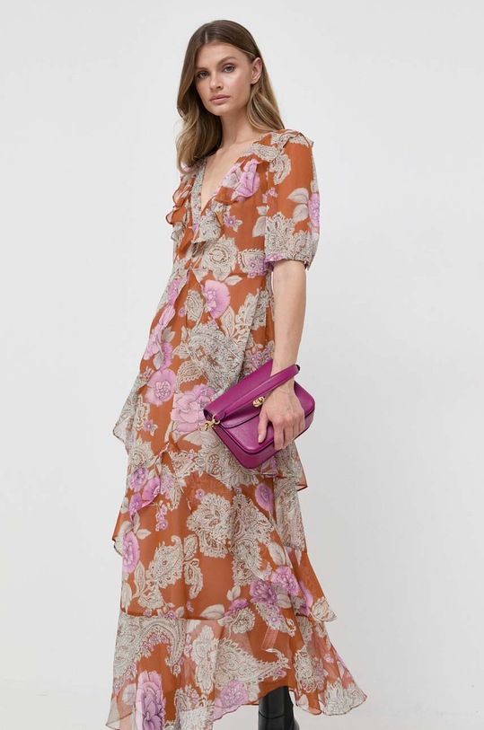 Twinset sukienka casual fioletowy 232TP213B