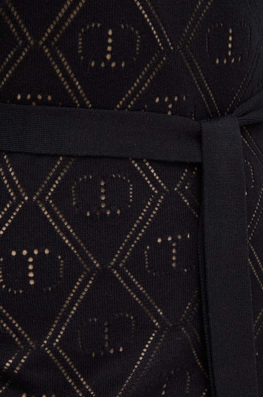 Twinset rochie din amestec de cașmir 232TP3260 negru