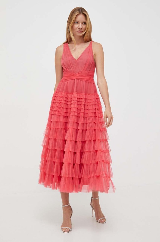 Twinset vestito maxi rosa 232TP2640