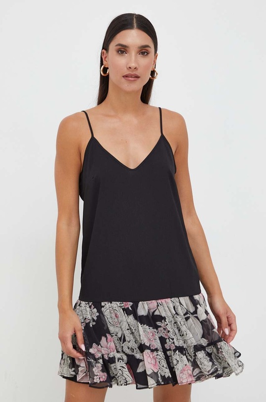 Twinset vestito con aggiunta di lana 232TP3700 nero AW23