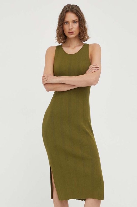 Marc O'Polo rochie mini verde 306512967015
