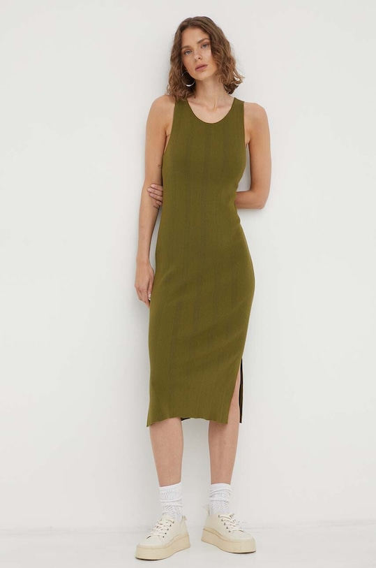 Marc O'Polo rochie 306512967015 verde AW23