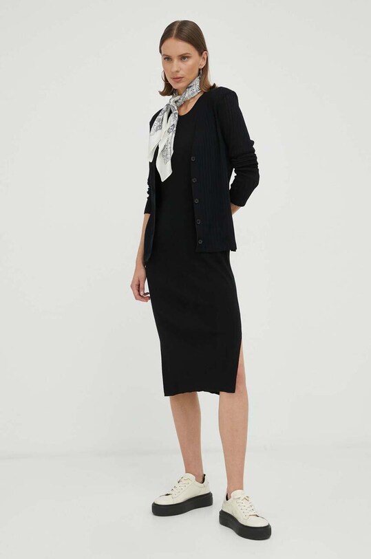 Marc O'Polo sukienka 306512967015 czarny AW23