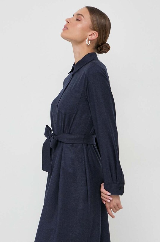 Вовняна сукня Weekend Max Mara 2352260233600 темно-синій