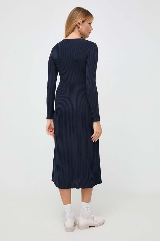 Odzież Weekend Max Mara sukienka wełniana 2353260233600 granatowy