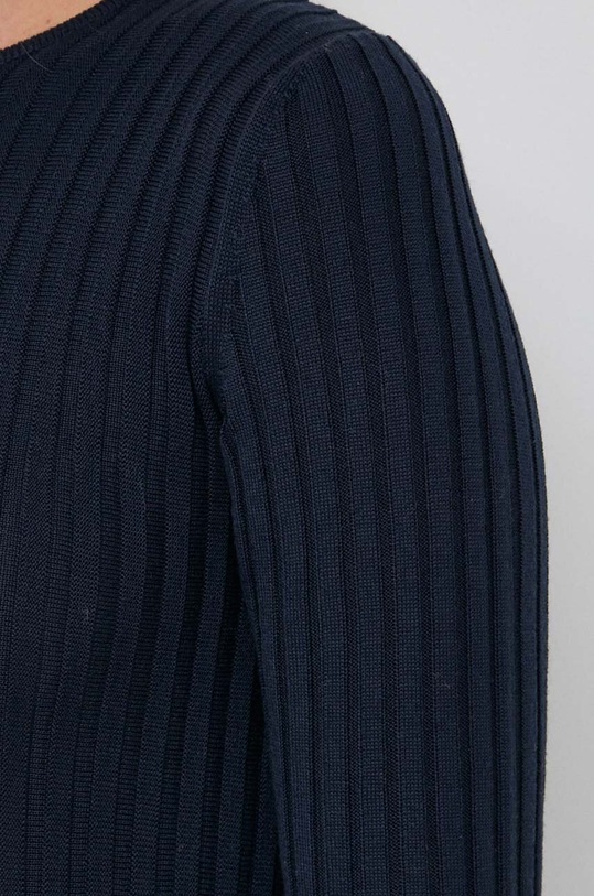 Weekend Max Mara sukienka wełniana 2353260233600 granatowy