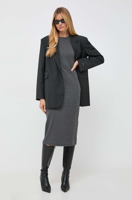 Weekend Max Mara sukienka 2356260133600 szary AW23