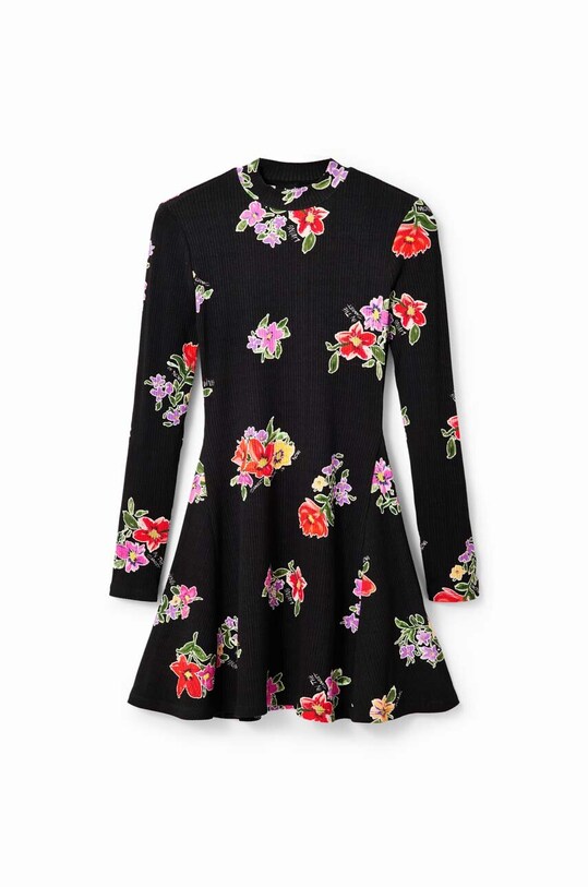 Haljina Desigual 23WWVK29 crna
