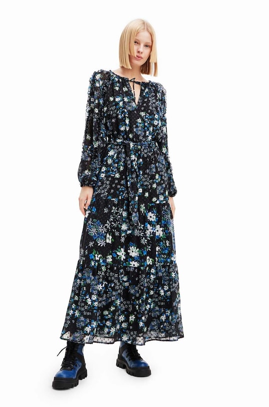 Сукня Desigual візерунок чорний 23WWVW31