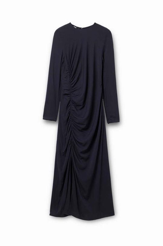 Haljina Desigual 23WWVWA0 WOMAN WOVEN DRESS LONG SLEEVE 23WWVWA0 crna