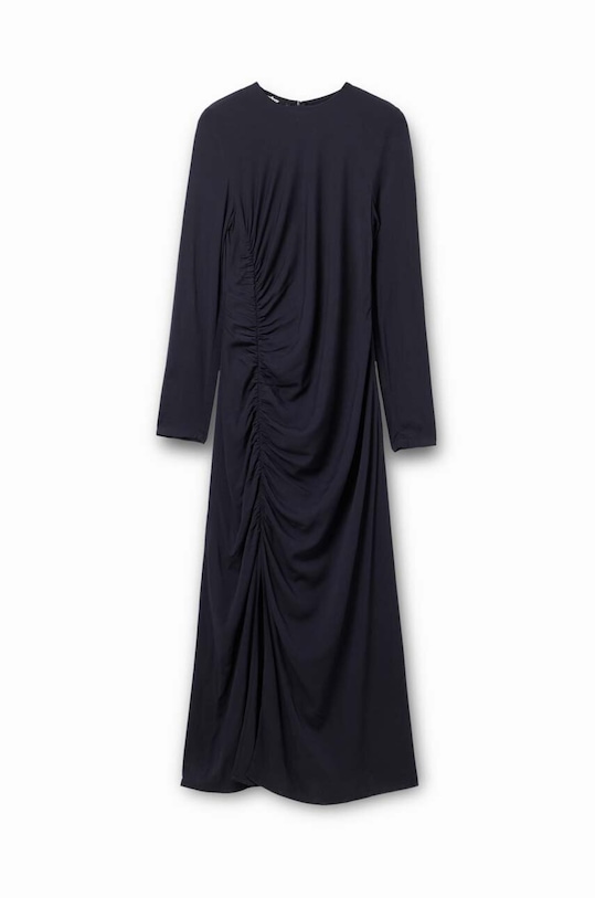 Haljina Desigual 23WWVWA0 WOMAN WOVEN DRESS LONG SLEEVE 23WWVWA0 crna