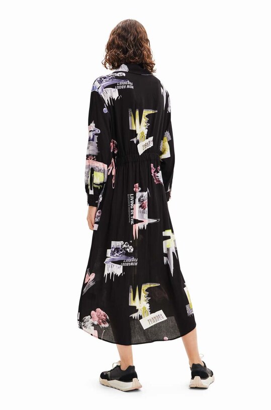 Desigual rochie 23WWVWAJ negru AW23